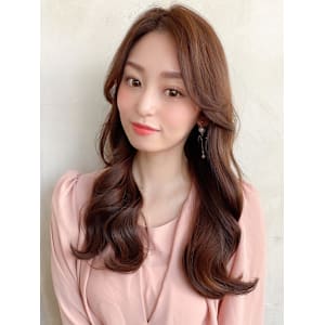 暗髪でも出せるこなれ感フェイスレイヤー×ナチュラルセミロング - AFLOAT/L 錦糸町【アフロートエル】【アフロートエル キンシチョウ】掲載中