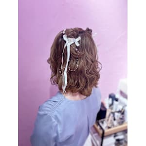 ふわふわくまさんヘア♪