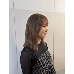 《花屋併設》ミルクティーカラー