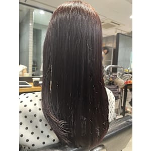 ピンクブラウンカラー×ティアラトリートメント