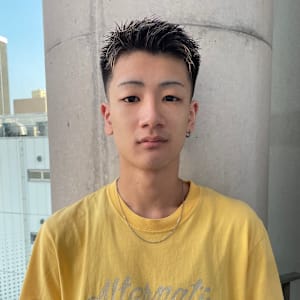 メンズ　スパイキーショート　ボックスショート　刈り上げ有