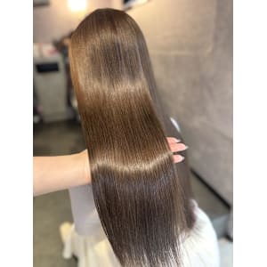 《鈴木茉奈》オリーブブラウン/透明感カラー/艶髪