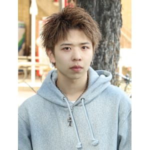 メンズアップバング