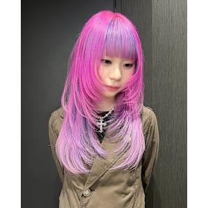 インナーカラー　ケアブリーチ　ブリーチカラー　表参道/原宿 - Null 表参道本店 デザインカラー/ダブルカラー【ヌル】掲載中