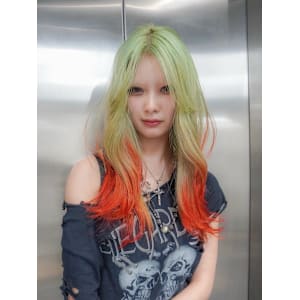 エンドカラー　ケアブリーチ　ブリーチカラー　表参道/原宿 - Null 表参道本店 デザインカラー/ダブルカラー【ヌル】掲載中