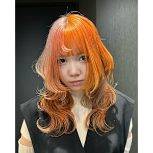 セクションカラー　ケアブリーチ　ダブルカラー　表参道/原宿 - Null 表参道本店 デザインカラー/ダブルカラー【ヌル】掲載中