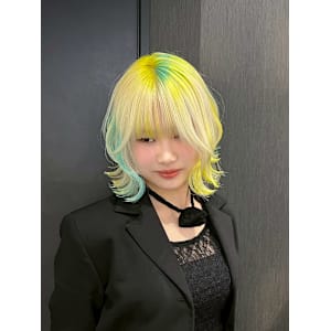 オーダーメイド　ケアブリーチ　ダブルカラー　表参道/原宿 - Null 表参道本店 デザインカラー/ダブルカラー【ヌル】掲載中