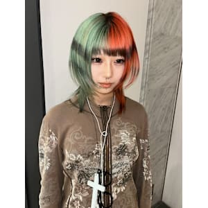 オーダーメイド　ケアブリーチ　ブリーチカラー　原宿/表参道