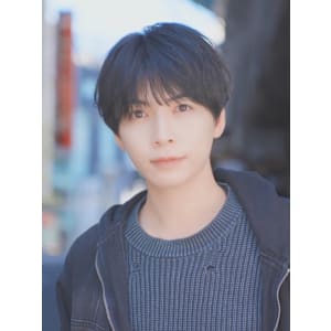 シースルーマッシュ/韓国ヘア/ナチュラルヘア/黒髪マッシュ