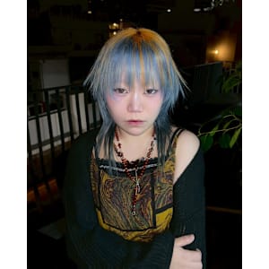 アンブレラカラー　ケアブリーチ　ブリーチカラー　原宿/ 表参