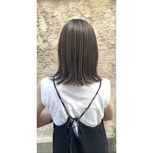 白髪デザインハイライト