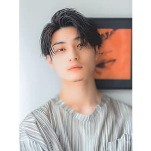 ブルーブラック/大人のメンズショート