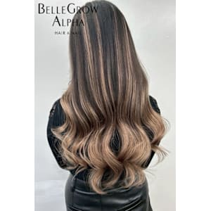 カラー＋エクステ