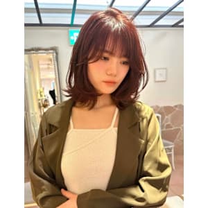 【HIROHUMI】チェリーピンク×韓国ミディアムくびれレイ