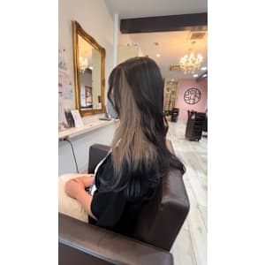 シルバーブルー☆【髪質改善 レイヤーカット】