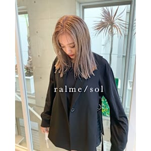 ralmesol ブリーチレイヤー髪質改善【ラルム】×スタ