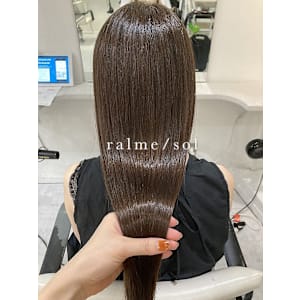 ralmesol ブリーチレイヤー髪質改善【ラルム】×スタ
