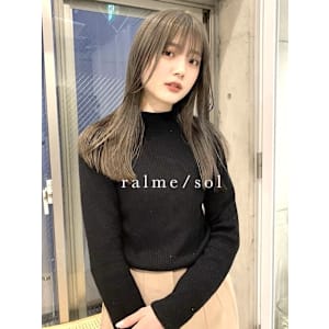 ralmesol ブリーチレイヤー髪質改善【ラルム】×スタ