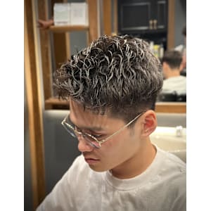 メンズ　パーマ　フェード　ツイスト - 銀座shino【ギンザ シノ】掲載中