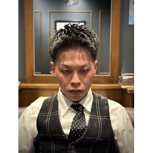 メンズ　スパイキーショート　フェード - 銀座shino【ギンザ シノ】掲載中