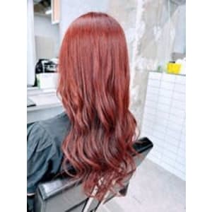 ブリーチなし☆チェリーレッド