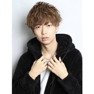 ハイトーンエアリーマッシュ/メンズ