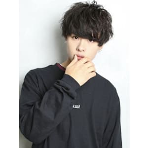 束感マッシュ×ニュアンスパーマ