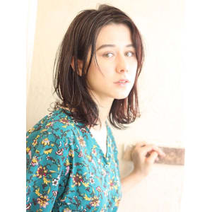 艶髪♪顔まわりレイヤー×ラフカールボブ