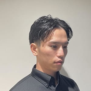 大人のフェザーパーマ