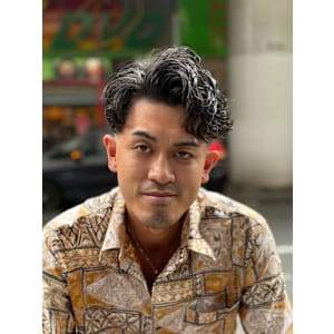 サーフカール×テーパーフェード