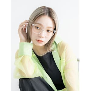 ケアブリーチ♪艶感ブロンドベージュ