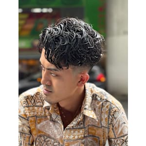 サーフカール×パーマ