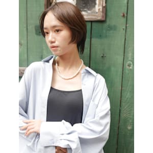 ハンサムショート　前髪なし