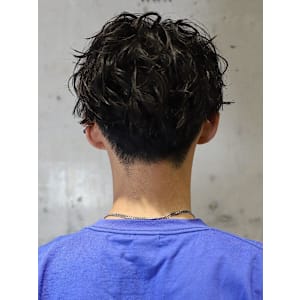 波巻きスパイラルパーマ