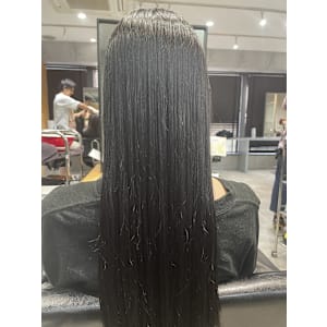 透明感ブルーブラックカラー