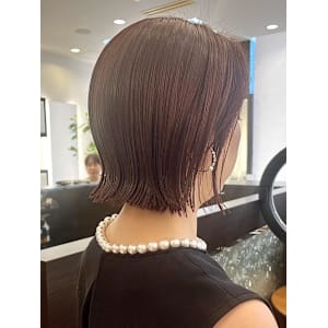 ぱつっとミニボブ