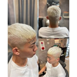 クロップ×ブロンド