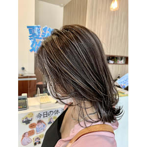 ナチュラルレイヤー×ハイライト