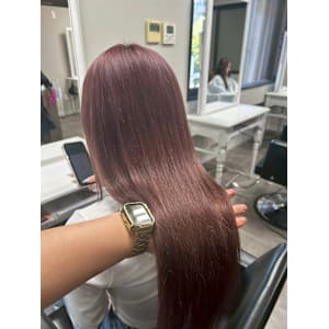 エクステカラー◎ピンクブラウン＆エクステ60枚