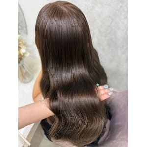 ミディアム/暗めカラー/デザインカラー/フェイスフレーミング