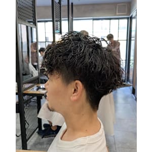 メンズパーマスタイル