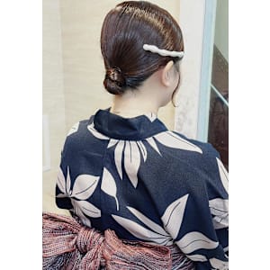 《みひろ》タイトシニヨン／浴衣着付け