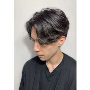 大人の抜け感センターパートヘア - 【メンズ個室サロン】ALL DAY HELLO`S 京都駅前店【メンズコシツサロン オールデイハローズキョウトエキマエテン】掲載中