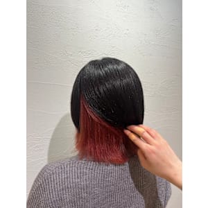 インナーカラー/ゆるふわ/透明感カラー/イルミナカラー/池袋