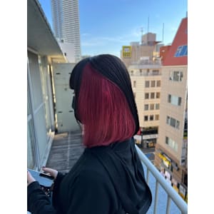 インナーカラー/ブリーチ/透明感カラー/イルミナカラー/池袋