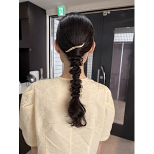 ミホ＊お呼ばれヘアセット