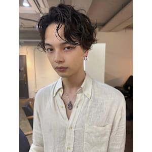 かきあげパーマ/メンズニュアンスパーマ【下北沢】