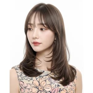 山村/20代30代40代ミディアムレイヤー/髪質改善銀座