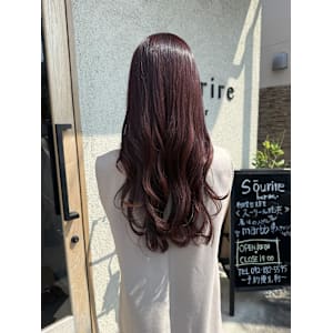 ボルドーカラー