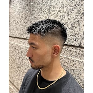 銀座　理容室　スキンフェード　ベリーショート - ヘアーモードキクチ 銀座店【ヘアーモードキクチ】掲載中